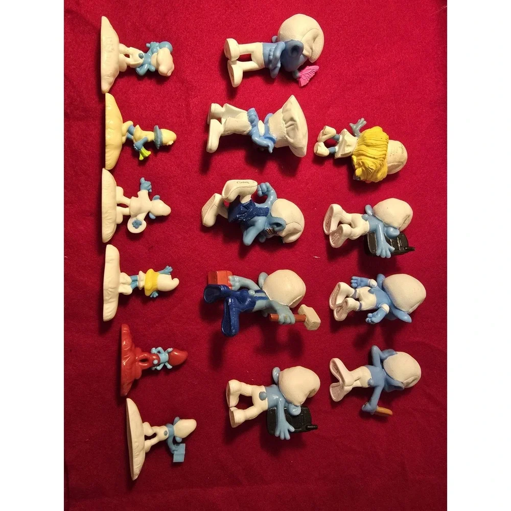 Smurfs McDonald's Happy Meal Toys 2011 2013 Lot of 15 /0435